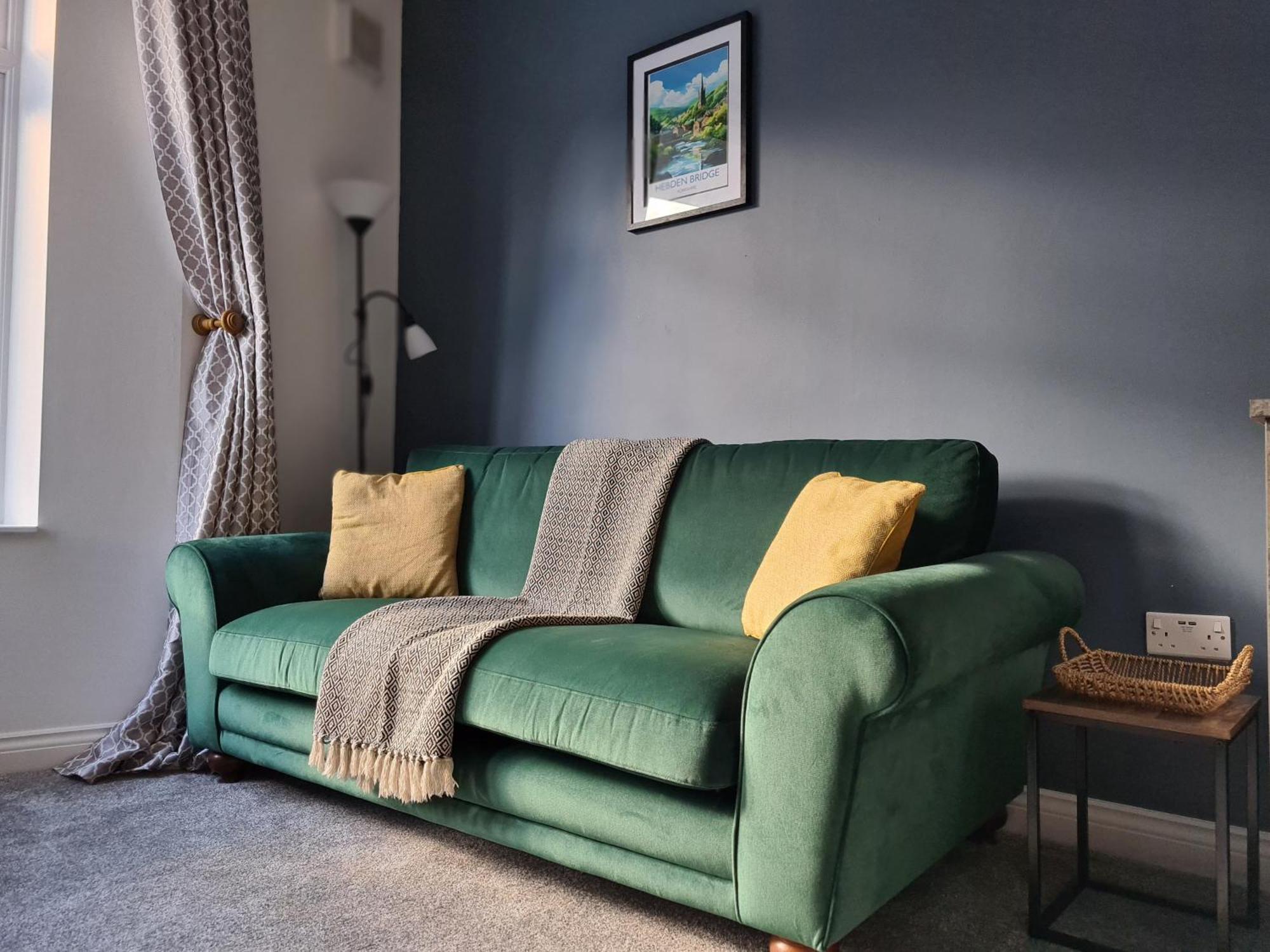 Modern River View Mytholmroyd Apartment Экстерьер фото